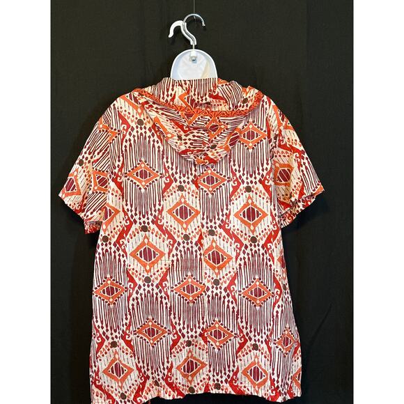 OLEG CASSINI SPORT Linen Gorpcore Utility Safari Streetwear Zip Hoodie Shirt XL - Picture 3 of 15